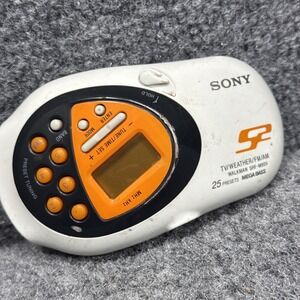 SONY‎ Walkman SRF-M80V Mega Bass AM/FM/TV/Weather w/ Armband Tested Works